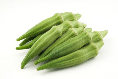 Clemson Spineless Okra - Bulk Vegetable Seeds - 100 grams