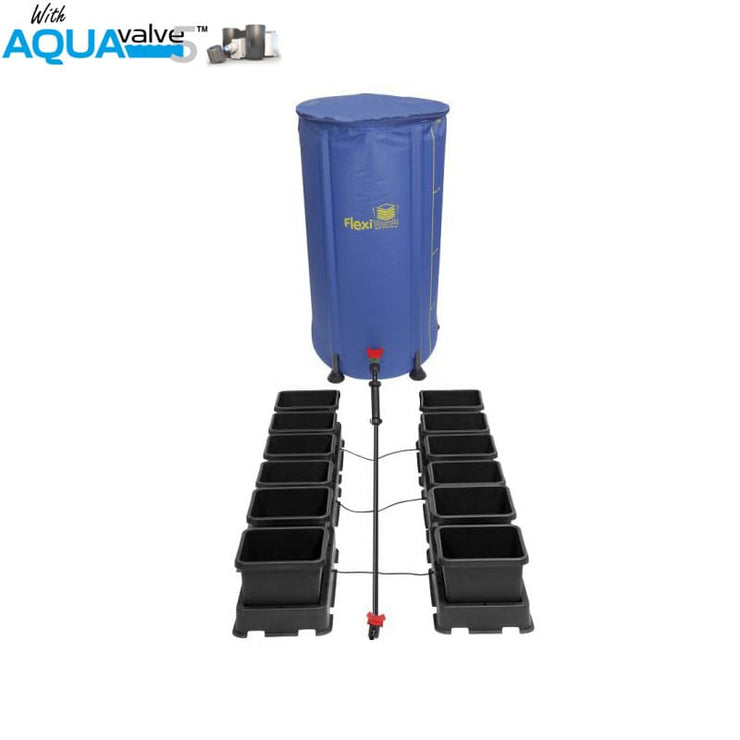 Autopot Easy2grow 12 Pot System AQUAValve5 with 8.5L Pots with 100L Tank - Hydroponic Systems