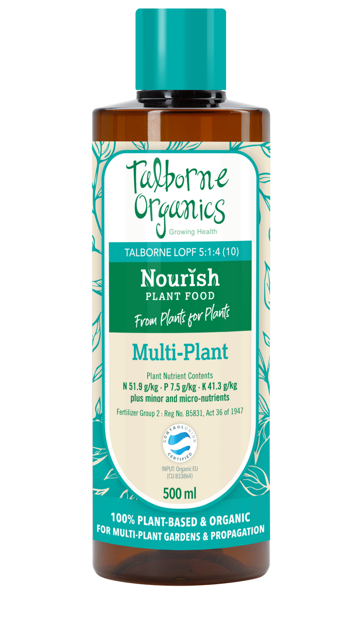Talborne Nourish Multi Plant & Propagation 5:1:4 - Organic Soil / Hydroponic Nutrients