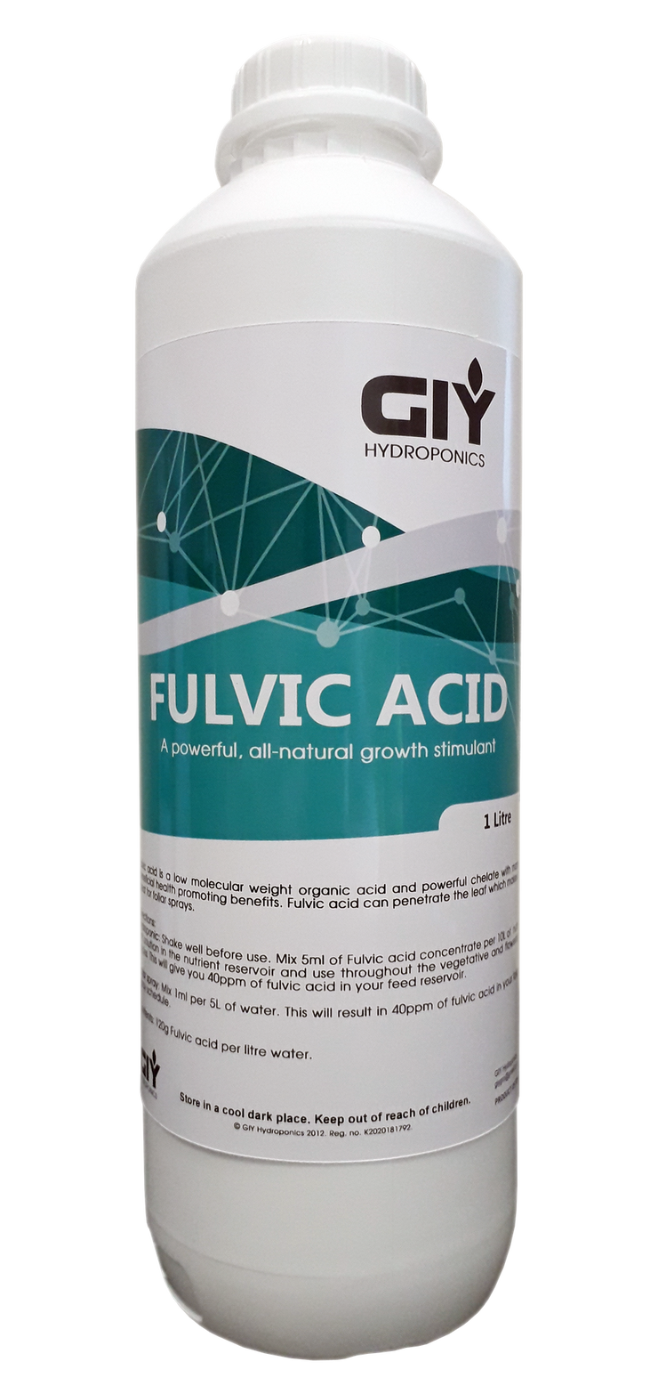 GIY Hydroponics Fulvic Acid 1 Liter - Hydroponic Additives