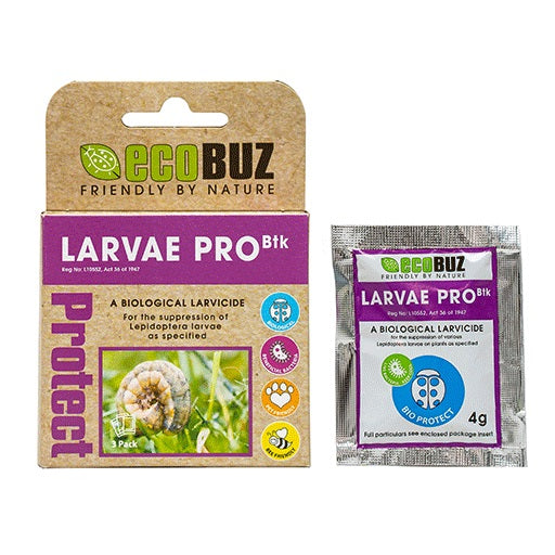 EcoBuz Larvaepro 3 x 4g - Hydroponic & Soil Plant Care
