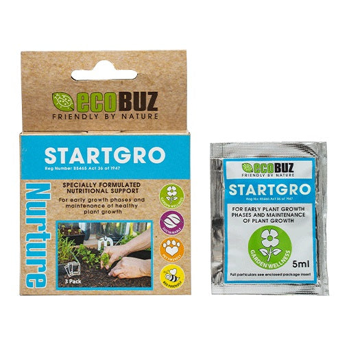 EcoBuz Startgro 3 x 5ml - Hydroponic & Soil Nutrients