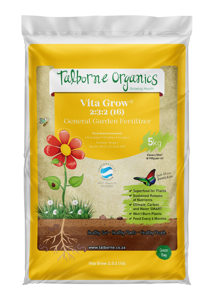 Talborne Organics - Vita Grow 2:3:2 (16) General Organic Fertilizer