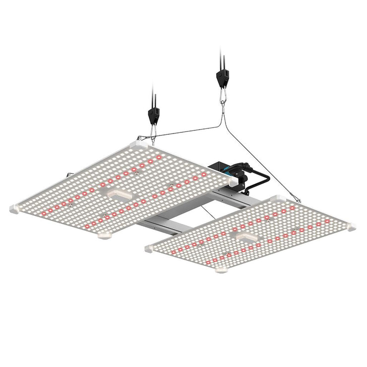 LUMii Black Blade LED 400W Fixture - 400W LED Grow Light - Hydroponic Lighting