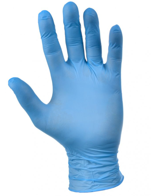 Nitrile Gloves [Blue - Small] Box of 100