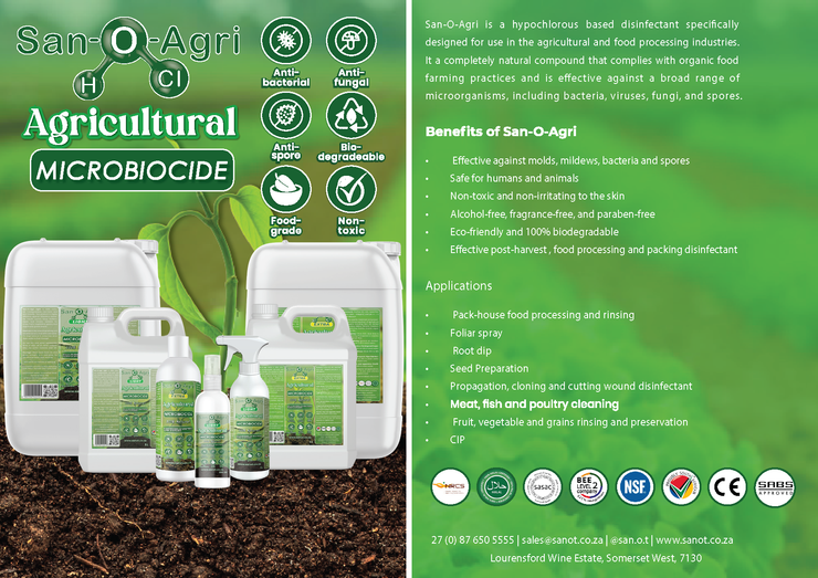 San-O-Agri Agricultural Disinfectant Solution