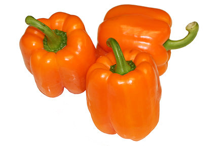 Orange Sun Sweet Bell Pepper - Bulk Vegetable Seeds - 200 seeds