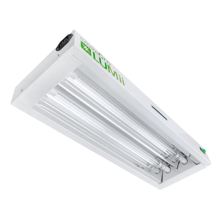 Envirogro by Lumii 2ft (60cm) 2 Lamp TLED Light - Hydroponic Lighting - Complete Fixture
