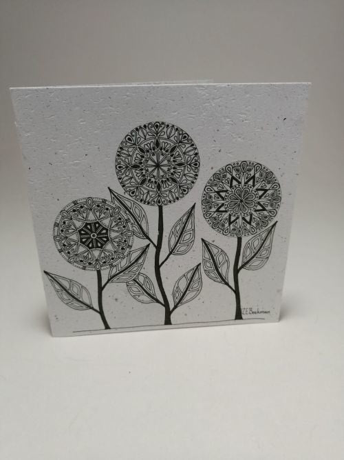 Growing Paper - Greeting Card - Trees
