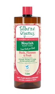 Talborne Nourish Buds, Flowers & Fruit 4:1:6 - Organic Soil / Hydroponic Nutrients