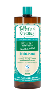 Talborne Nourish Multi Plant & Propagation 5:1:4 - Organic Soil / Hydroponic Nutrients