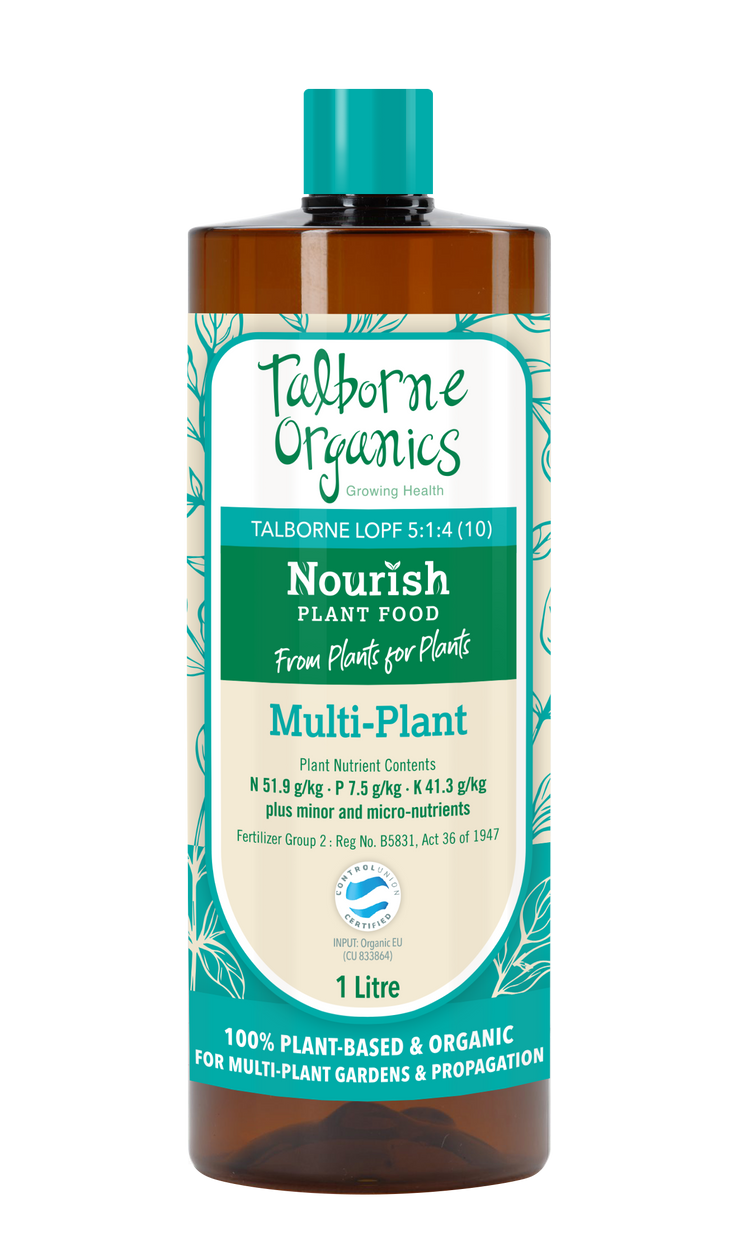 Talborne Nourish Multi Plant & Propagation 5:1:4 - Organic Soil / Hydroponic Nutrients