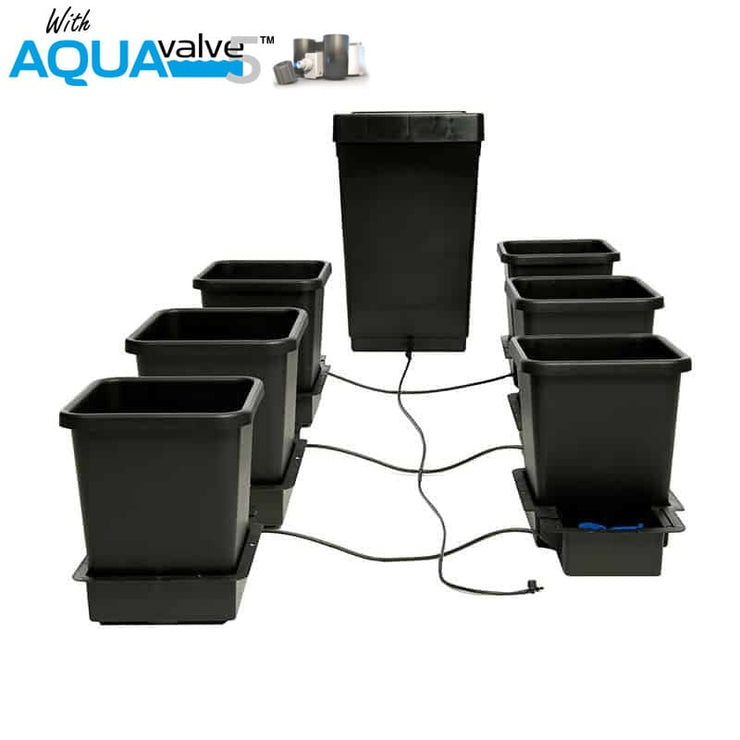 Autopot 6 Pot System AQUAValve 5 with 15L Pots and 47L Tank - Hydroponic Systems