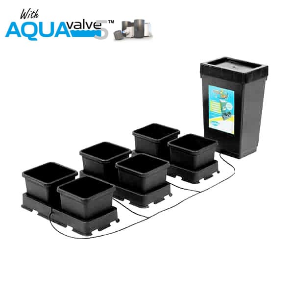 Autopot Easy2grow 6 Pot System AQUAValve5 with 8.5L Pots with 47L Tank - Hydroponic Systems