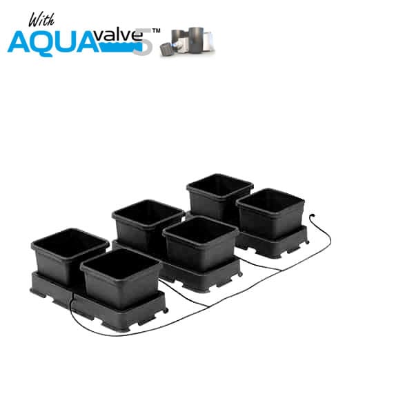 Autopot Easy2grow 6 Pot System AQUAValve5 with 8.5L Pots without Tank - Hydroponic Systems