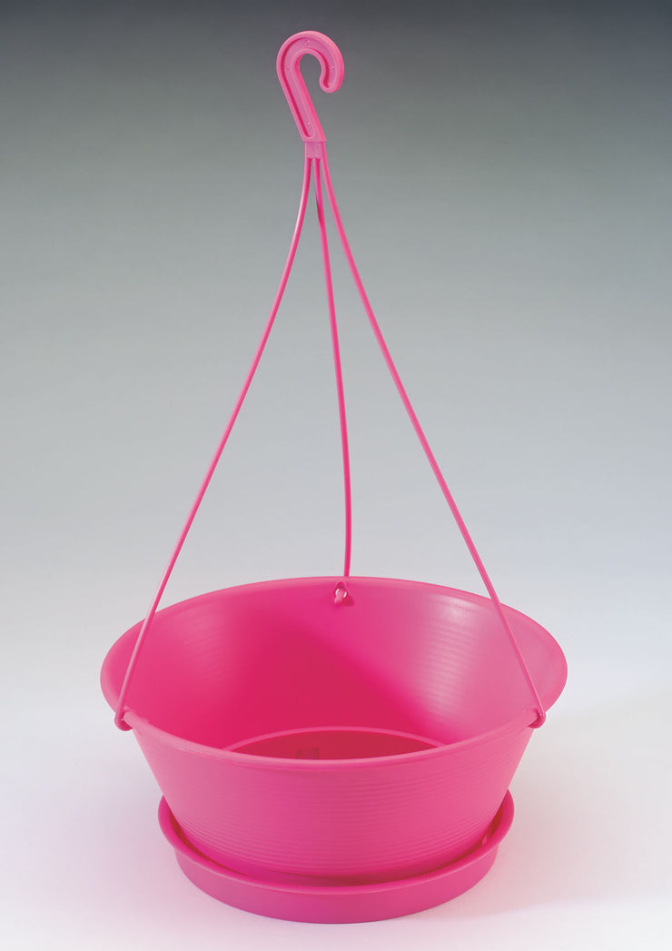 Pink Hanging Bowl / Pot - 25cm