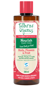 Talborne Nourish Buds, Flowers & Fruit 4:1:6 - Organic Soil / Hydroponic Nutrients