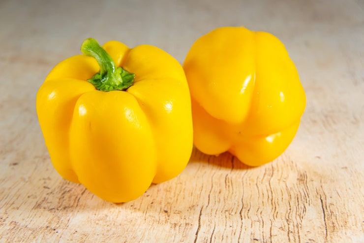 Amanda Yellow Sweet Pepper - ORGANIC - Heirloom Vegetable - 5 Seeds