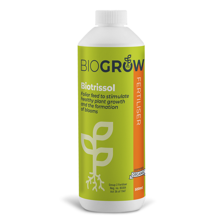 Biogrow Biotrissol - Organic Foliar Feed - Fertiliser - 500 mls