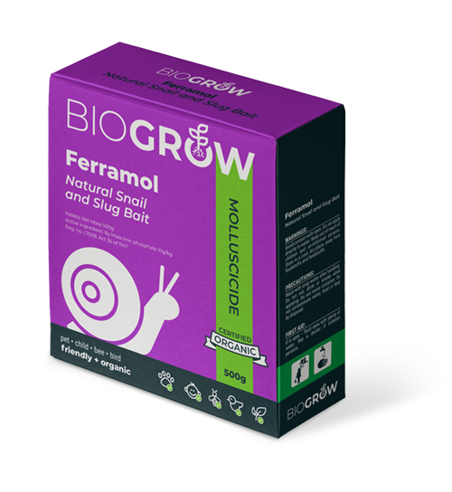 Biogrow Ferramol - Organic Pest Control - Snail Pellets