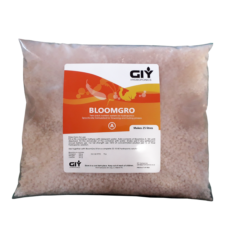 GIY Hydroponics - BloomGro - Granular Hydroponic / Soil Nutrients