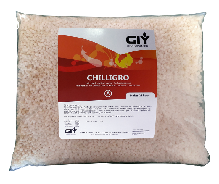 GIY Hydroponics - ChilliGro - Granular Hydroponic / Soil Nutrients