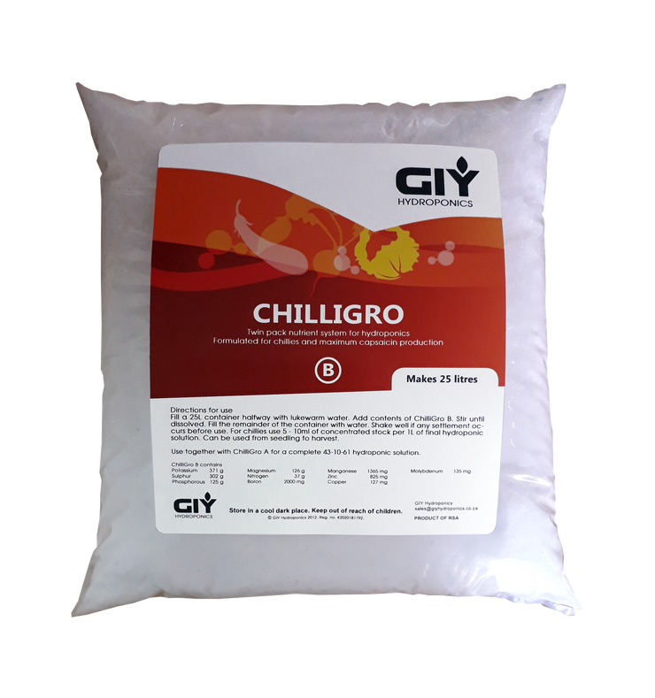 GIY Hydroponics - ChilliGro - Granular Hydroponic / Soil Nutrients
