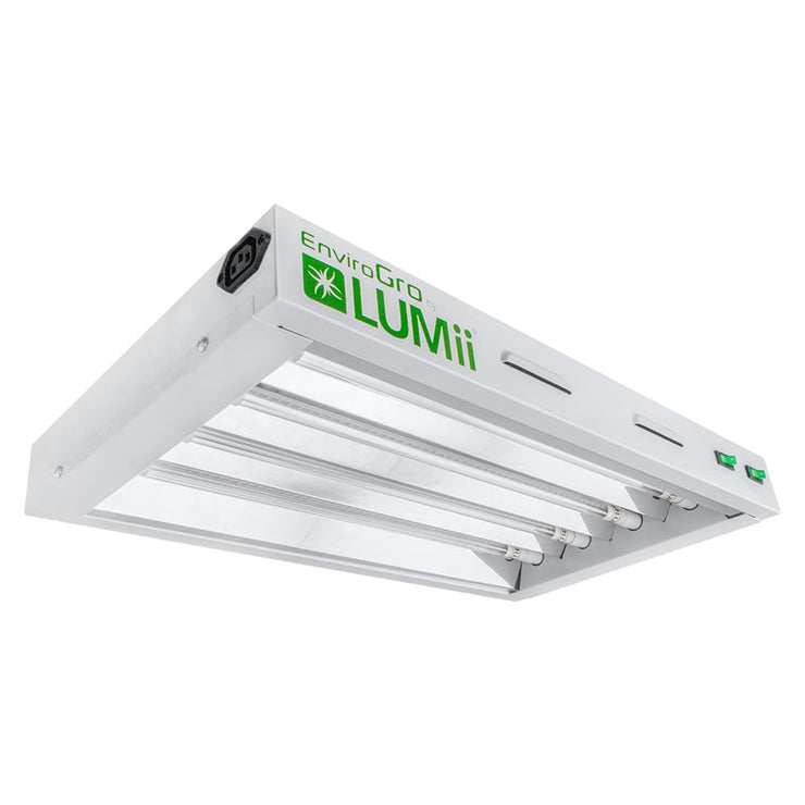 Envirogro by Lumii 2ft (60cm) 4 Lamp TLED Light - Hydroponic Lighting - Complete Fixture