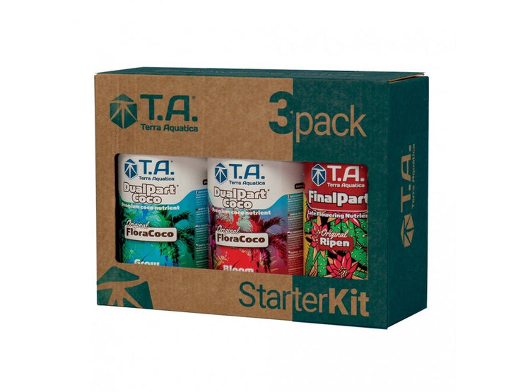 Terra Aquatica 3 Pack Starter Kit Dual Part Coco Final Part - Hydroponic / Soil Nutrients