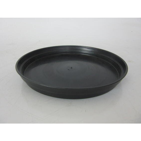 Black Round Trays / Saucers - Hydroponic / Soil Trays