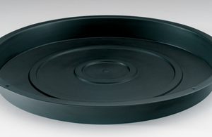 Black Round Trays / Saucers - Hydroponic / Soil Trays