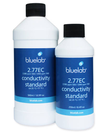 Bluelab 500ML 2.77EC Conductivity Standard Solution - Hydroponic Testing Equipment
