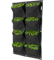 Garden HighPro Geotextile Fabric Vertical Grow Bag / Wall Pots