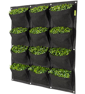 Garden HighPro Geotextile Fabric Vertical Grow Bag / Wall Pots