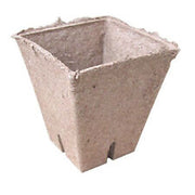 Jiffy Professional Square Peat Pots - 8cm x 8cm - Pack of 10 Pots