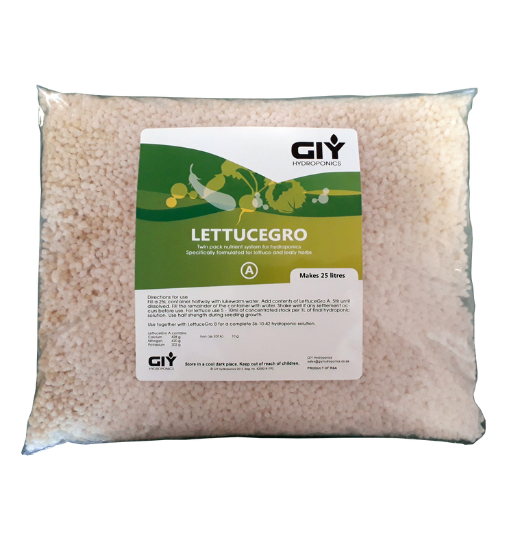 GIY Hydroponics - LettuceGro - Granular Hydroponic / Soil Nutrients