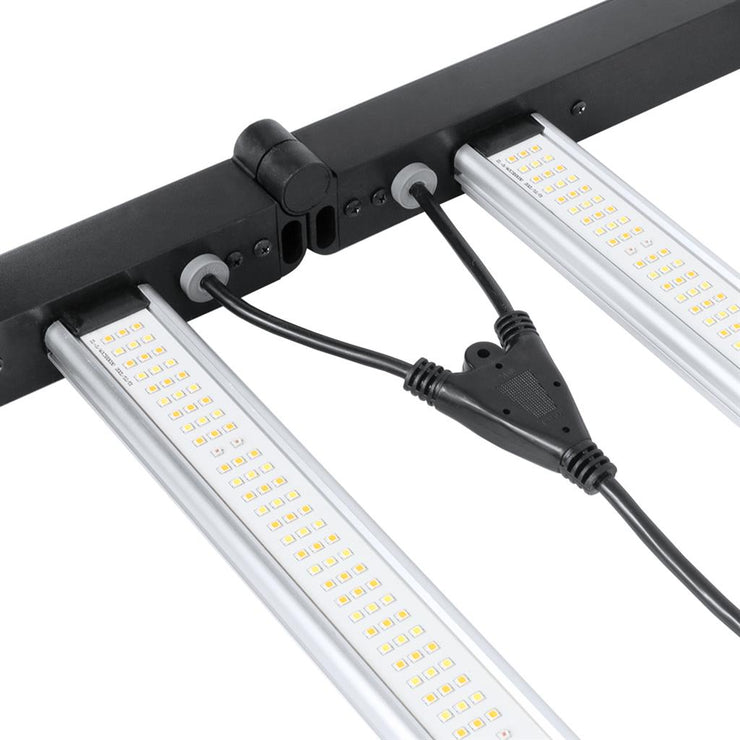 LUMii Black LED 720W 6 Bar Fixture - 720W LED Grow Light - Hydroponic Lighting