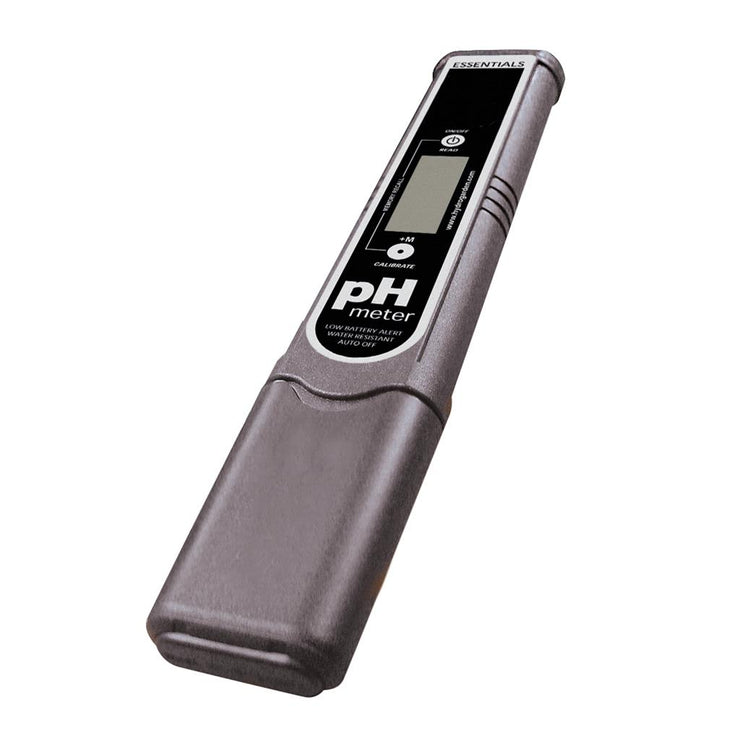 Essentials pH Meter - With Memory Function - Hydroponic Testing Equipment