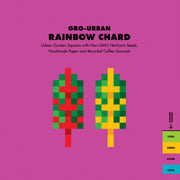 Gro-Urban - Square Foot Gardening Squares - Rainbow Chard