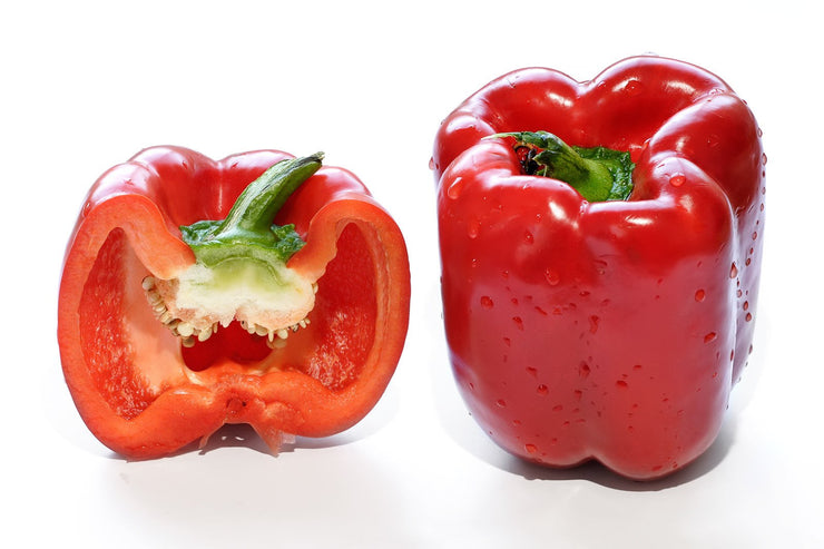 Santorini Sweet Red Bell Pepper - Bulk Vegetable Seeds - 200 seeds