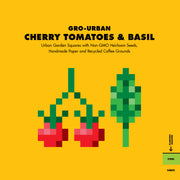 Gro-Urban - Square Foot Gardening Squares - Cherry Tomato & Basil Kit - Companion Planting