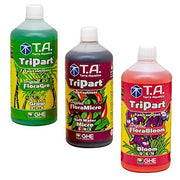 Terra Aquatica 3 Pack Tripart Starter Kit 1L - Hydroponic / Soil Nutrients