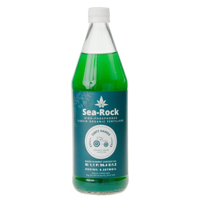 high phosphorus organic liquid fertilizer Sea-Rock - High Phosphorus Liquid Organic Fertlizer - 750ml - Soil Amendment